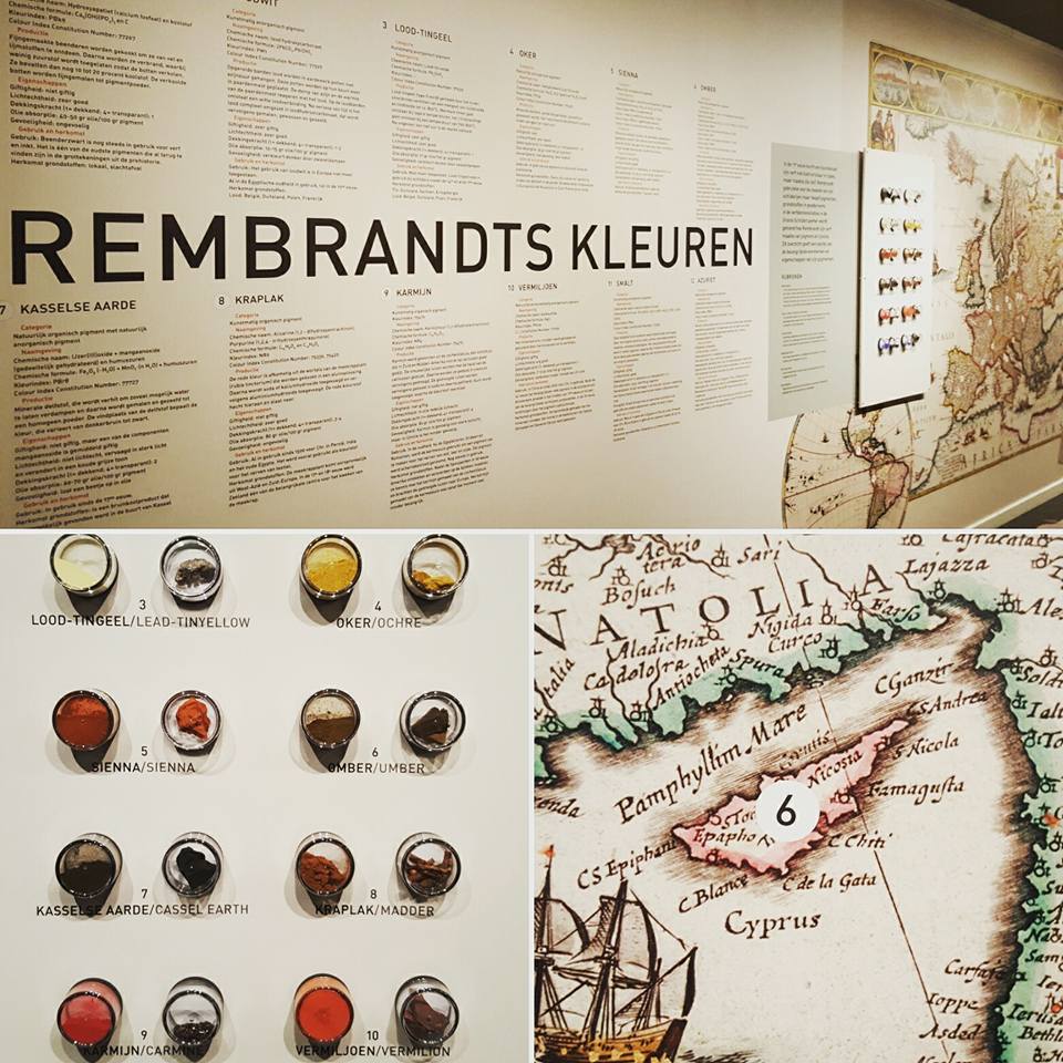 Rembrandts pigmenten. Museum Het Rembrandthuis Amsterdam