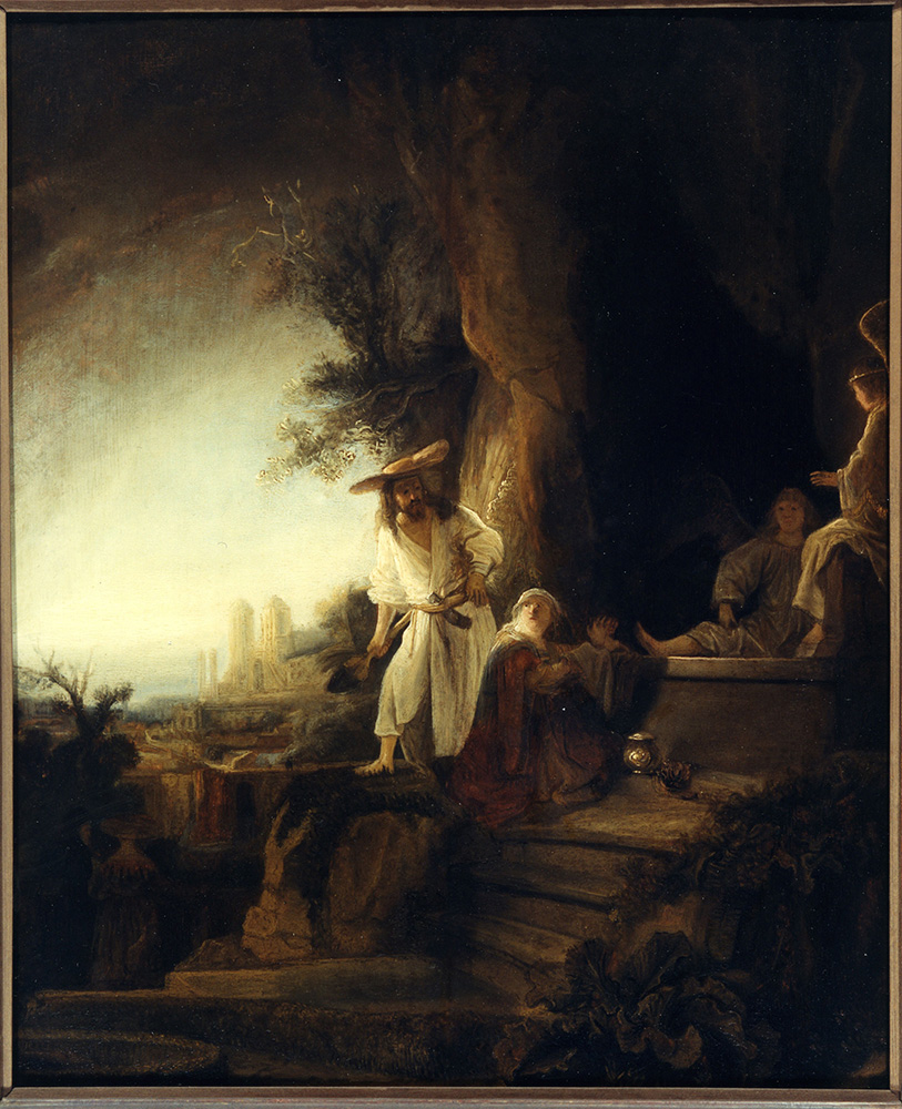 The Risen Christ Appearing to Mary Magdalen (painting) by Ferdinand Bol, John 20:11-18, Bible.Gallery