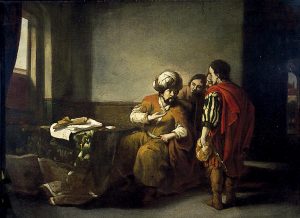 Schilderij van Barent Fabritius, The Centurion Cornelius