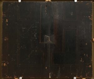 View of the back of the panel of fig. 4