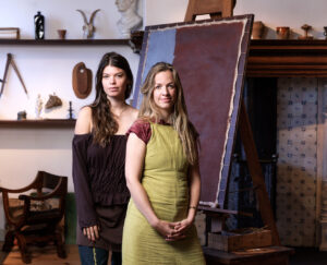 Two artists in Rembrandt's studio